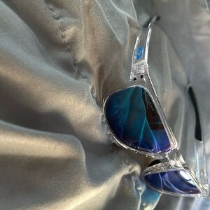 Oakley prizm polarized clear frame sunglasses